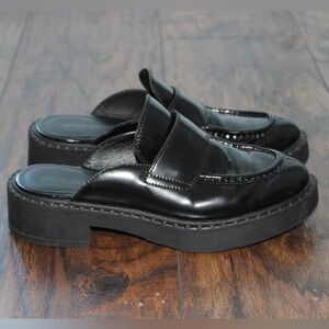 Jeffrey Campbell Biblio Penny Loafer Mules